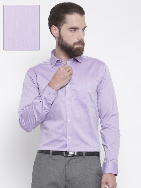 

Park Avenue Men Purple Slim Fit Solid Formal Shirt