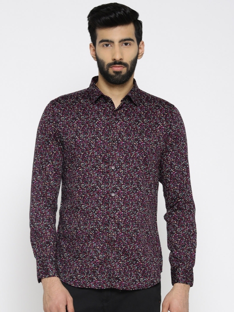 

Raymond Men Multicoloured Slim Fit Printed Casual Shirt, Multi