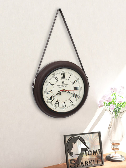 

Home Sparkle White Analogue Wall Hanging Clock