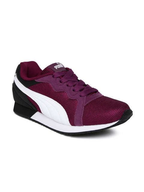 

Puma Women Purple & Black Pacer Sneakers