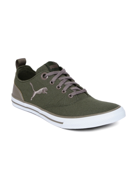 

Puma Men Olive Green Sneakers