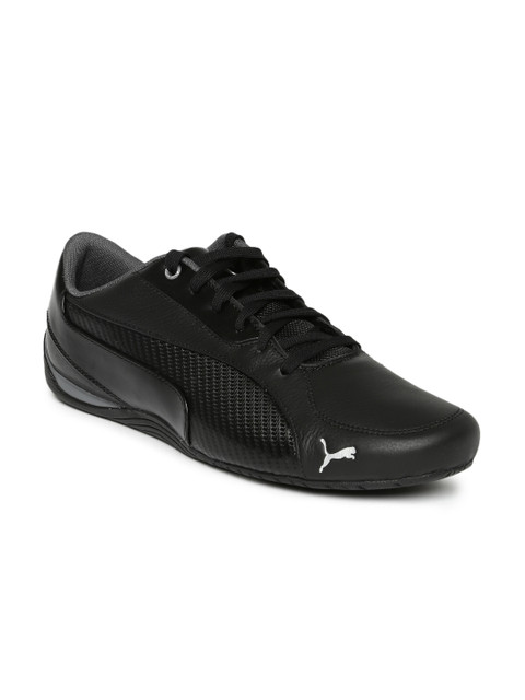 

Puma Men Black Drift Cat 5 Sneakers
