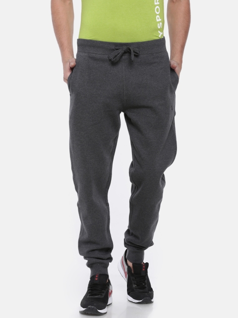 

Parx Men Charcoal Grey Joggers