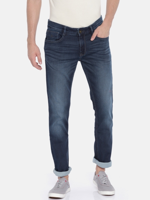

Parx Men Blue Slim Fit Mid-Rise Clean Look Stretchable Jeans