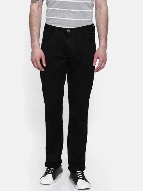 

Parx Men Black Regular Fit Mid-Rise Clean Look Jeans