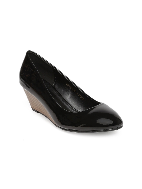 

Van Heusen Women Black Solid Pumps