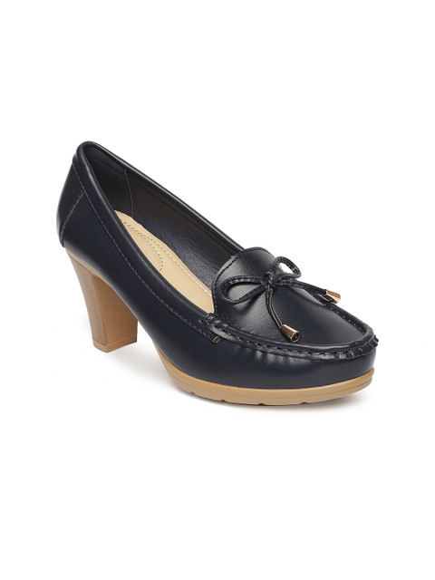 

Van Heusen Women Navy Blue Solid Pumps