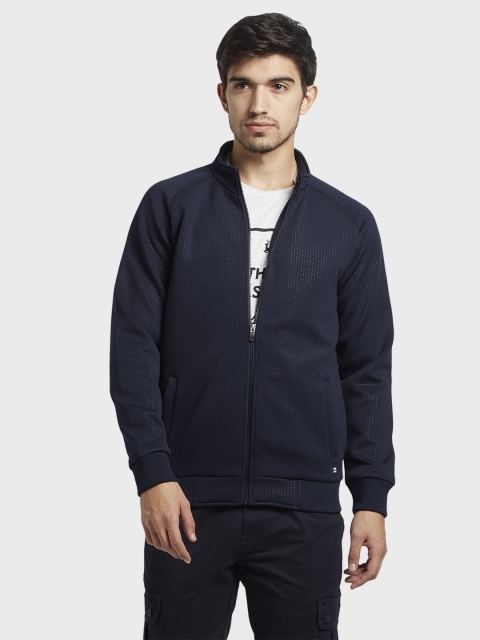 

Parx Men Blue Solid Bomber