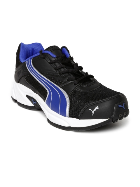 

Puma Men Black & Blue Volt. II Ind. Running Shoes
