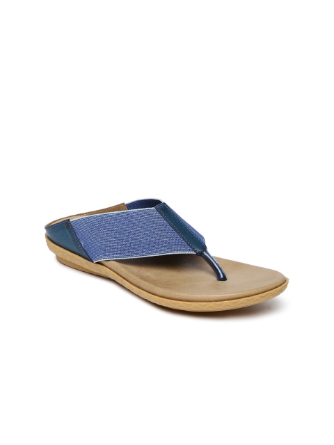 

Ginger by Lifestyle Women Blue Solid Open Toe Flats