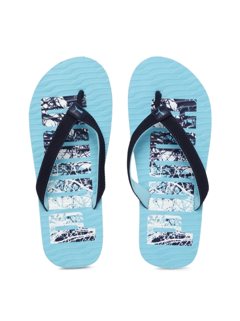 

Puma Men Navy Blue Solid Thong Flip-Flops