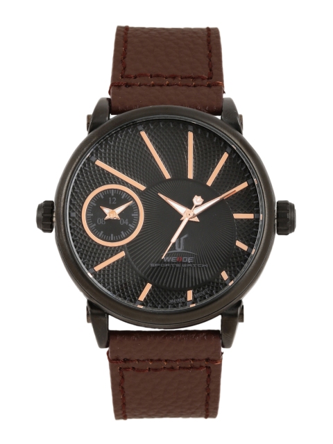 

WEIDE Men Black Analogue Watch UV1508B-1C