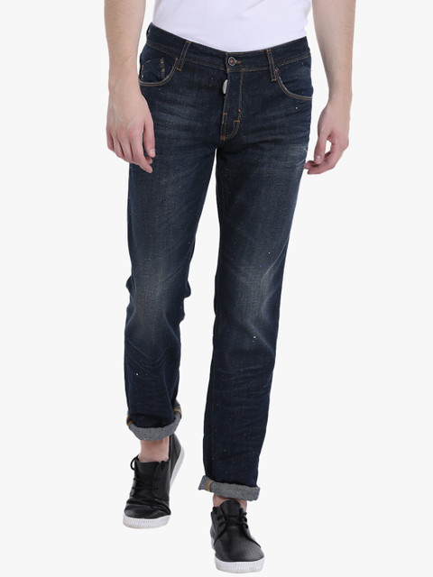 

Antony Morato Men Blue Slim Fit Mid-Rise Clean Look Jeans