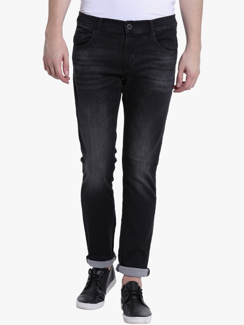 

Antony Morato Men Black Slim Fit Mid-Rise Clean Look Jeans