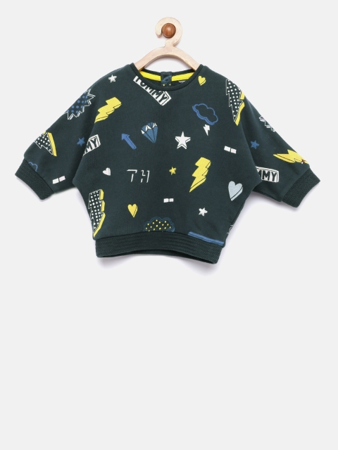

Tommy Hilfiger Girls Blue Printed Sweatshirt