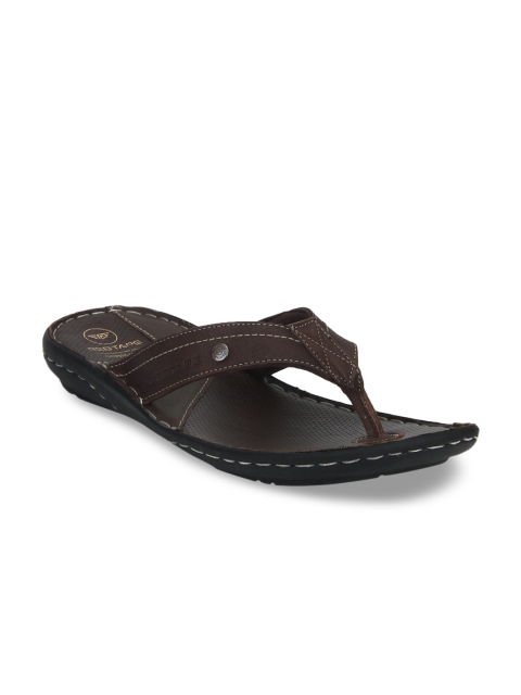 

Red Tape Men Brown Leather Sandals