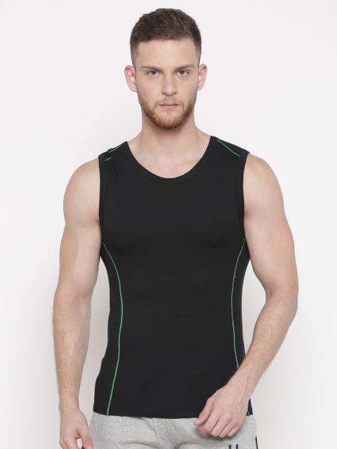 

Jack & Jones Black Innerwear Vest 1955211011