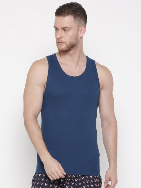 

Jack & Jones Blue Innerwear Vest 1955229026