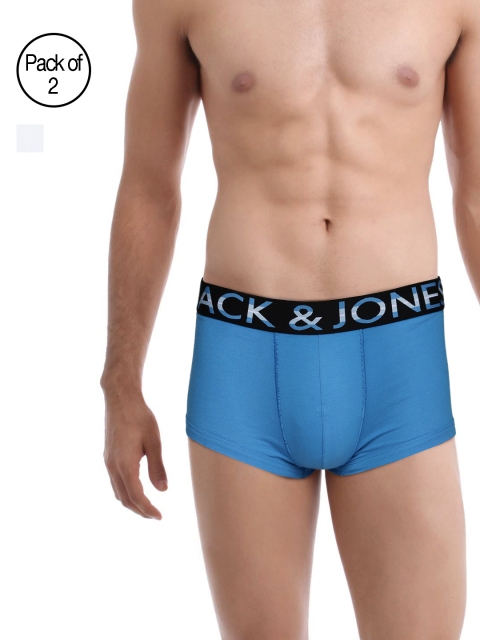 

Jack & Jones Pack of 2 JJ BRAZILIAN Trunks 1955234001, White