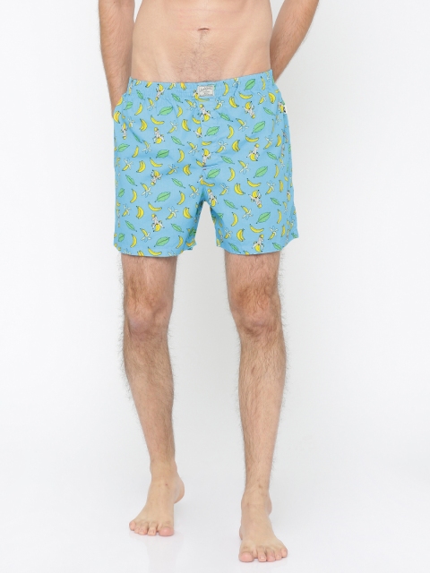 

Jack & Jones Blue Printed Boxers 1954482001