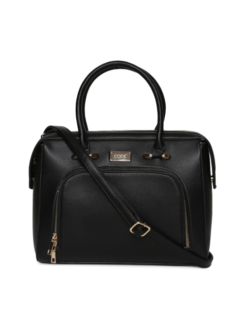 

CODE by Lifestyle Black Solid Shoulder Bag