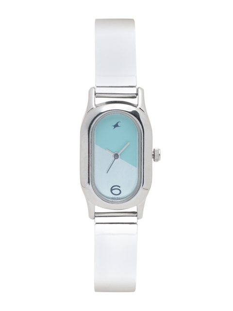 

Fastrack Women Blue & Silver-Toned Analogue Watch NG6126SM01C