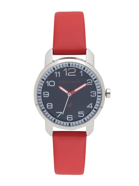

Fastrack Women Navy Analogue Watch NJ6111SL02C, Navy blue