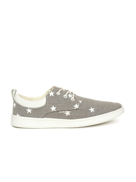 

Jack & Jones Men Grey Printed JJ STAR Sneakers