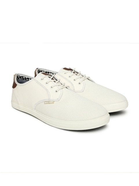 

Jack & Jones Men Off-White Sneakers