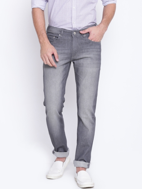 

Blackberrys Men Grey Slim Fit Low-Rise Clean Look Stretchable Jeans