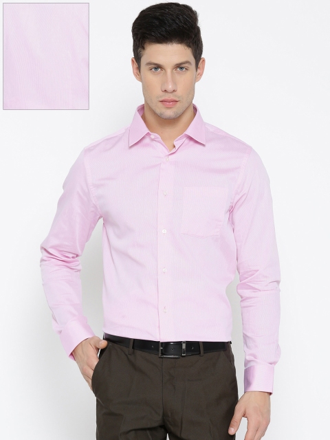 

Blackberrys Men Pink Slim Fit Solid Formal Shirt