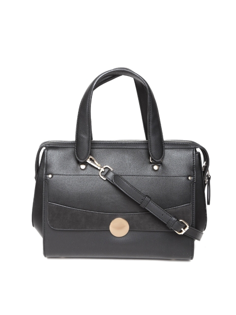 

Accessorize Black Solid Handheld Bag