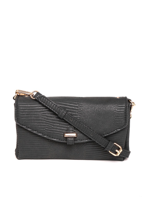 

Accessorize Black Solid Sling Bag