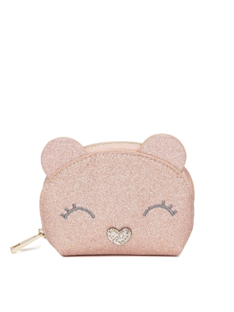 

Accessorize Peach-Coloured Shimmer Purse