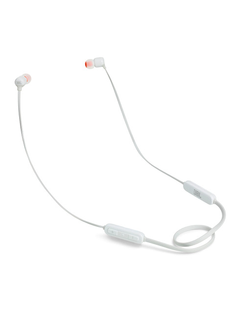 

JBL Unisex White Wireless In-Ear Headphones T110BT