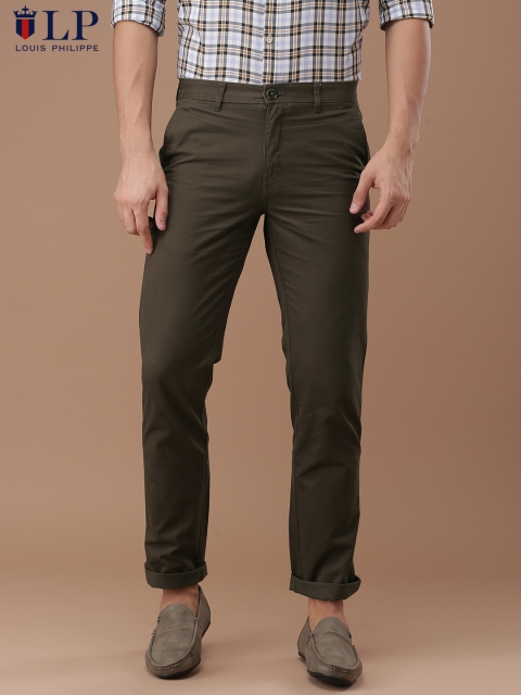 

Louis Philippe Sport Men Brown Regular Fit Solid Chinos