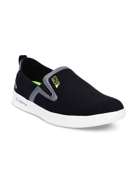 

Campus Men Style Walk Black Sneakers