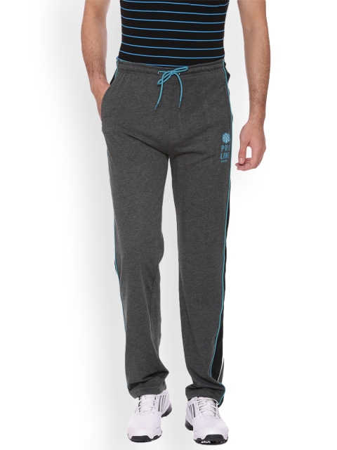 Proline Men Charcoal Grey Straight Fit Track Pants available at myntra for Rs.594