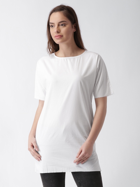 

Blue Saint Women White Solid Top