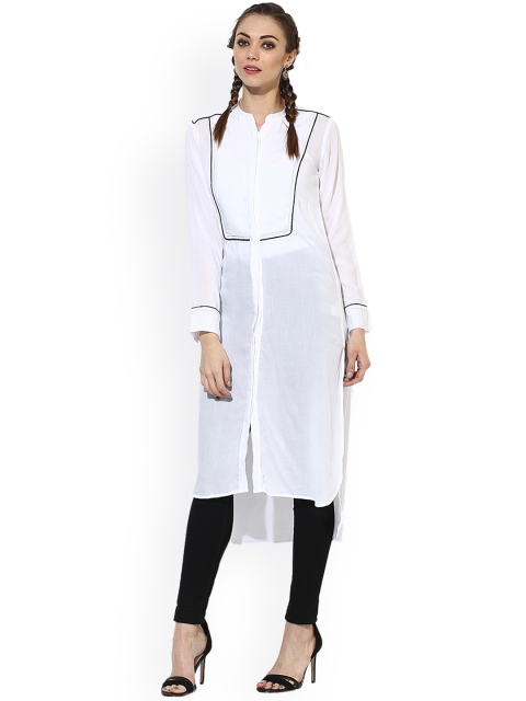 

Sangria White High-Low Tunic