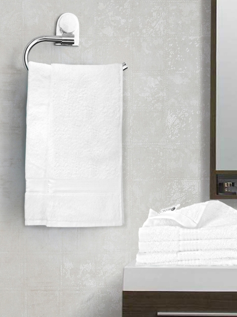 

BIANCA White Set of 6 Cotton 380 GSM Towels