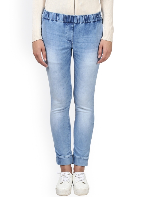 

Park Avenue Women Blue Regular Fit Mid-Rise Clean Look Stretchable Jeans