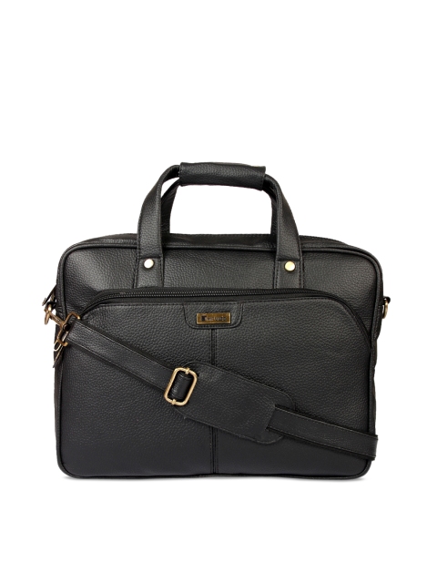 

Impulse Unisex Black Textured Laptop Bag
