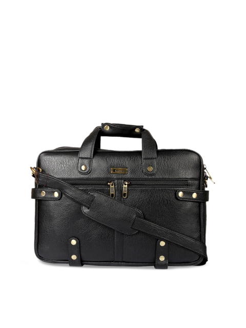 

Impulse Unisex Black Textured Laptop Bag