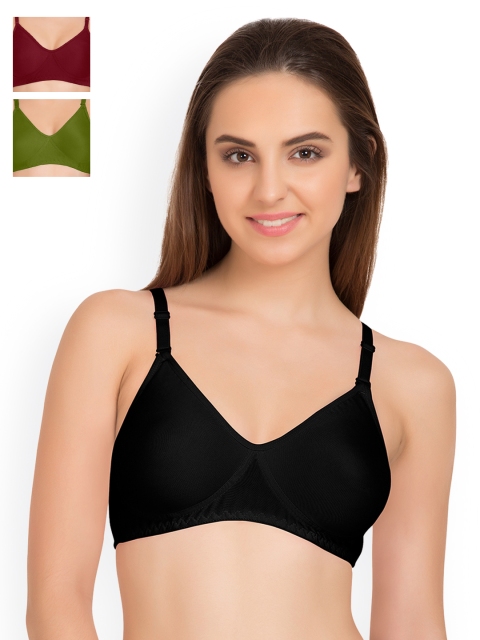 

Tweens Pack of 3 T-Shirt Bras TW9253, Black