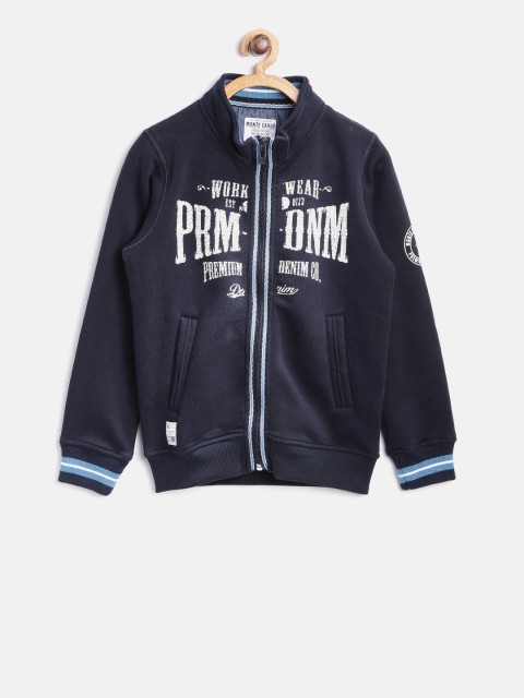 

Tweens by Monte Carlo Boys Navy Blue Printed Sweatshirt