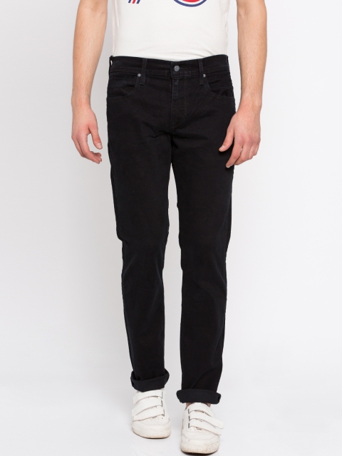 

Levis Men Black 511 Slim Fit Mid-Rise Clean Look Jeans