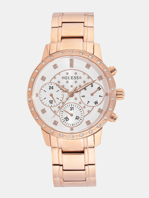 

GUESS Women Off-White Multifunction Watch W1022L3