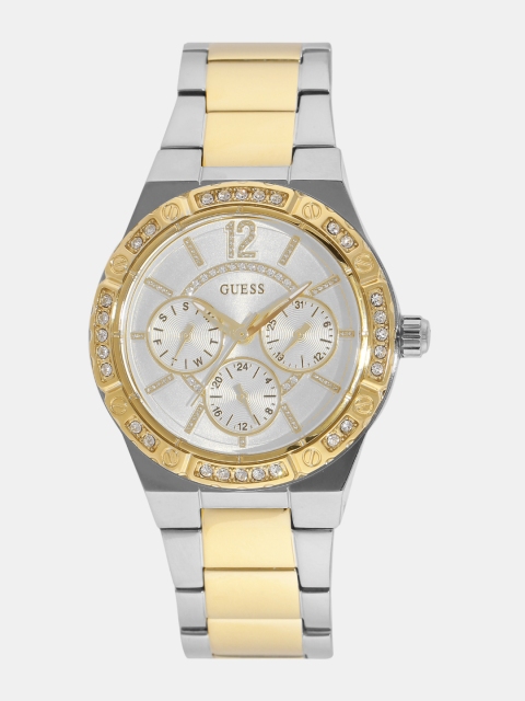 

GUESS Women Off-White Multifunction Watch W0845L5-2