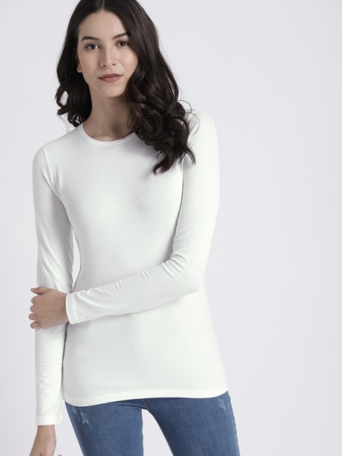 

Splash Women White Solid Top